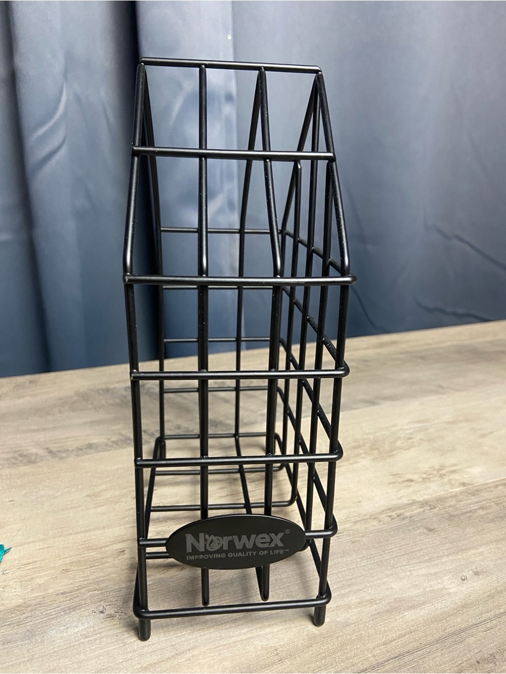 Norwex Counter Cloth Box Towel Sponge Holder Organizer House Wire Mesh Rest Rack - Picture 4 of 8